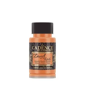 1156 Turuncu Cadence Dora Tekstil Metalik Kumaş Boyası 50ML